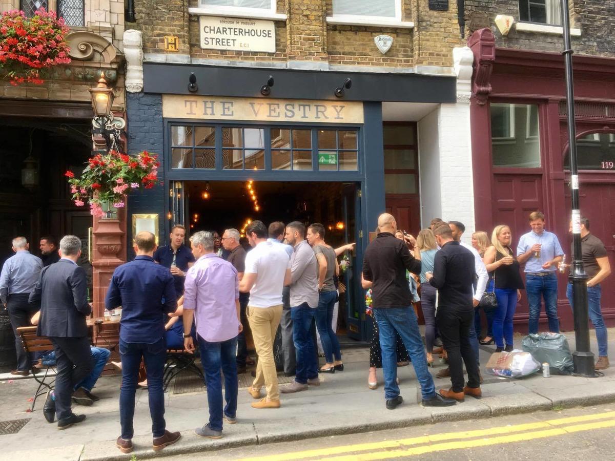 Fox And Anchor Hotel London Eksteriør billede